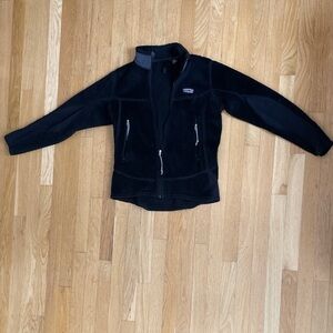Patagonia Black Full-Zip Fleece Jacket